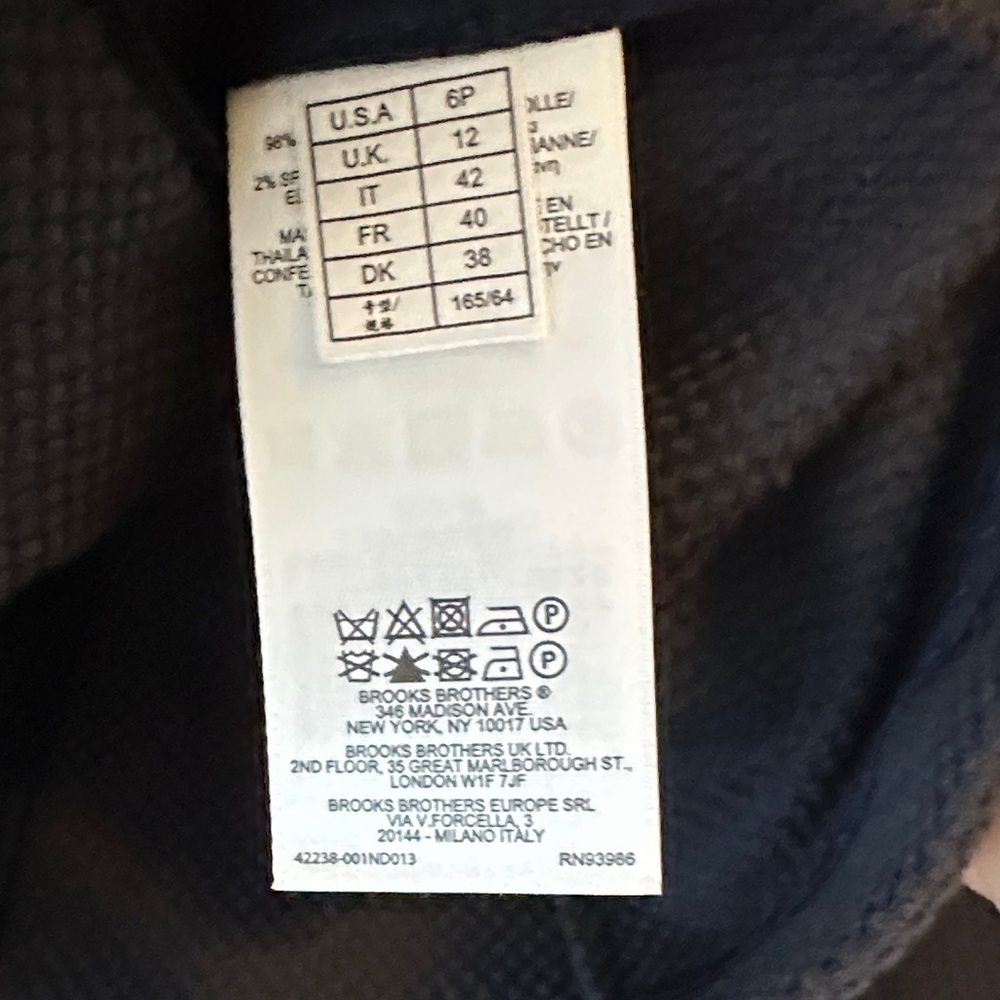 Brooks Brothers cropped blazer NWOT - Picture 6 of 9